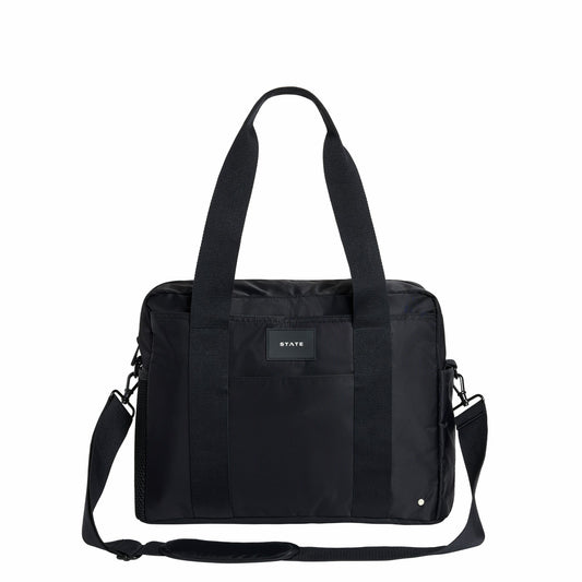 Jordan Diaper Tote Nylon Black