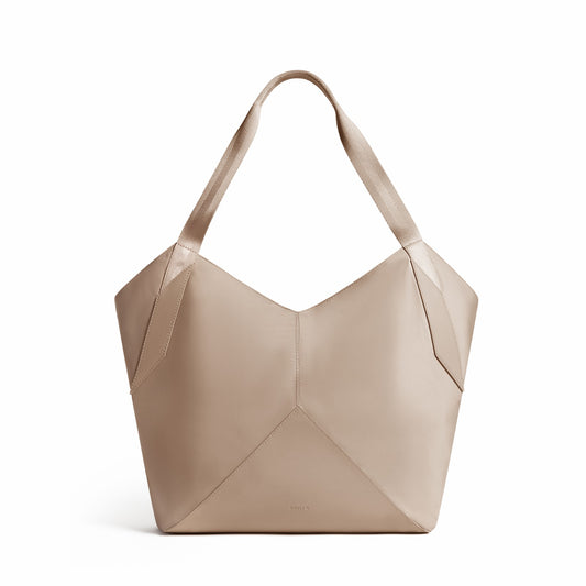 Beverly Tote Recycled Nylon Sand