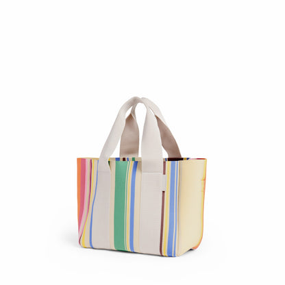 Wellington Cabana Tote Mini Knit Rainbow