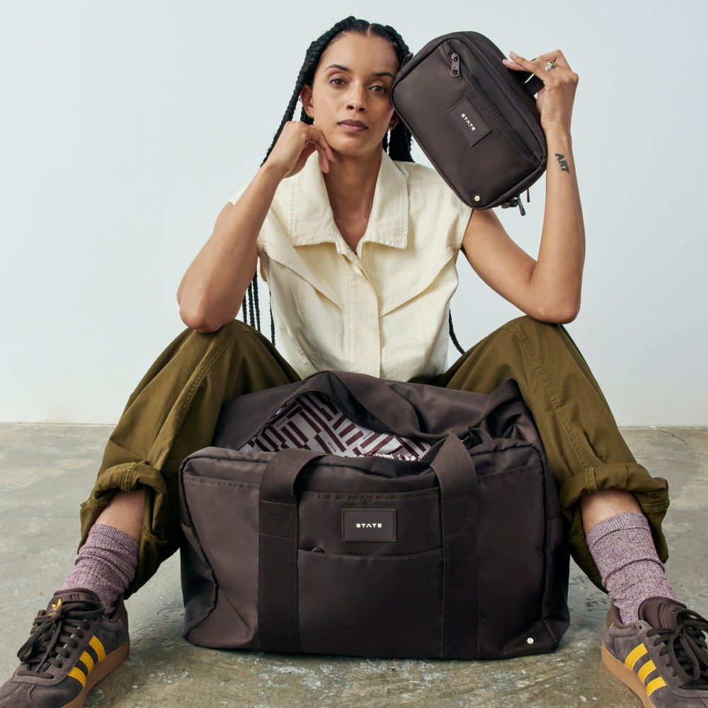 Wellington Weekender Nylon Brown