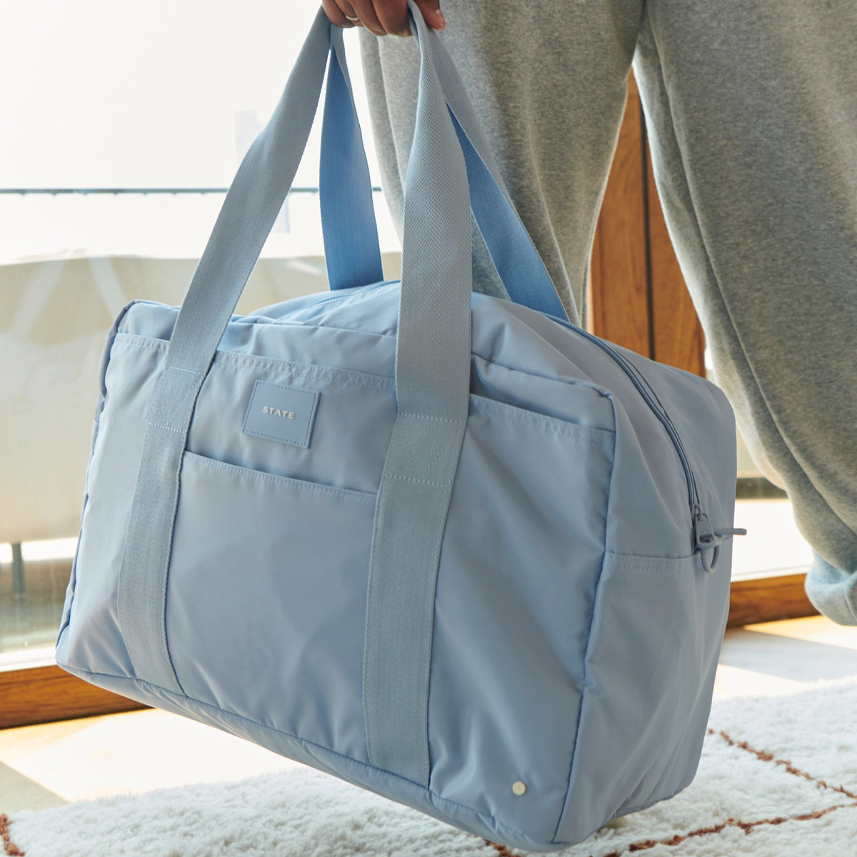 Wellington Weekender Nylon Ice Blue