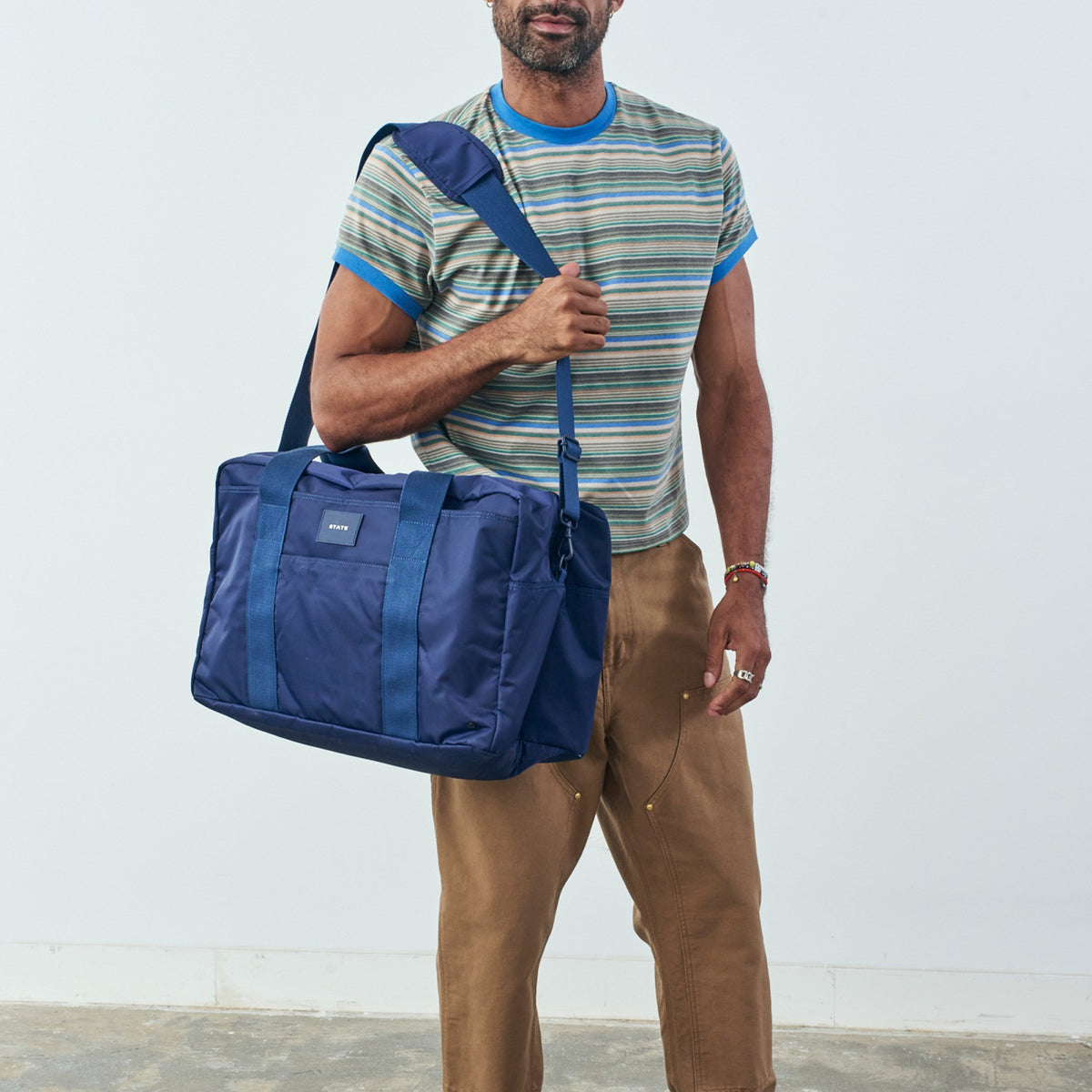 Wellington Weekender Nylon Navy