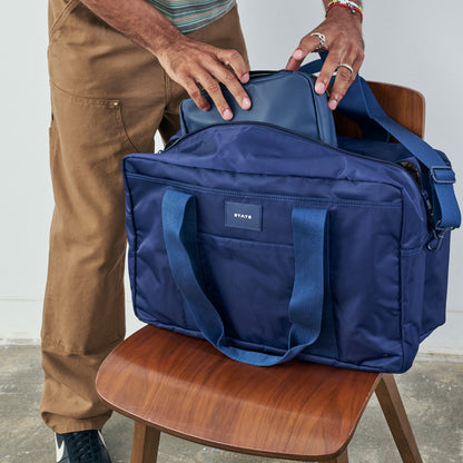 Wellington Weekender Nylon Navy