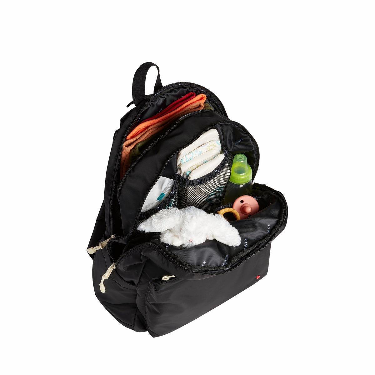 Lorimer Diaper Bag Backpack Nylon Black