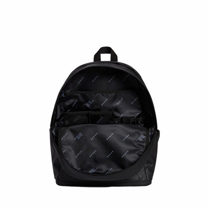 Kane Double Pocket Large Backpack Coated Canvas Black