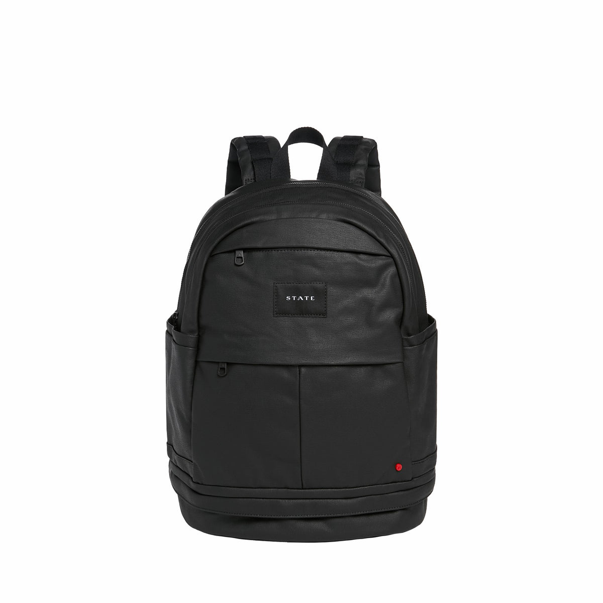 Lenox with Shoe Pocket Backpack Coated Canvas Black