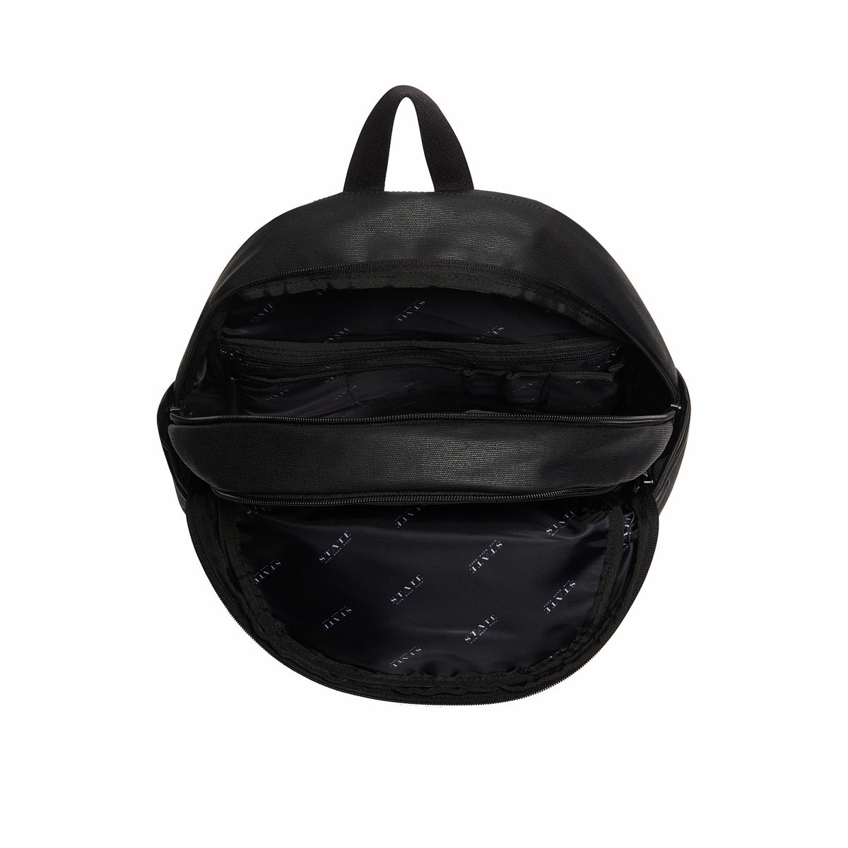 Lenox with Shoe Pocket Backpack Coated Canvas Black