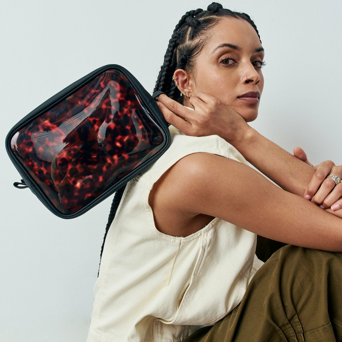 Travel Pouch Set Tortoise
