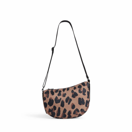Luna Mini Crossbody Recycled Nylon Leopard