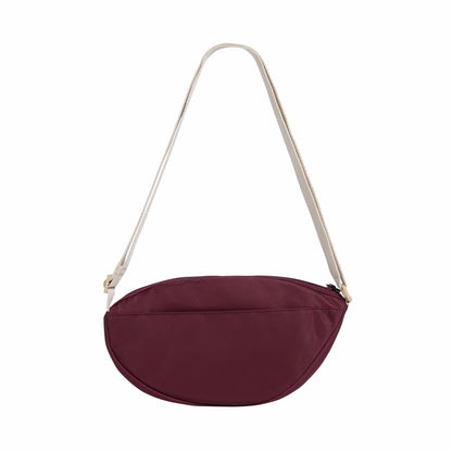 Willow Crossbody Recycled Nylon Burgundy