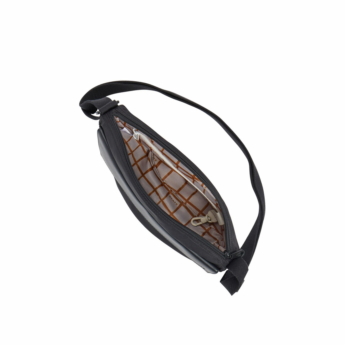 Willow Crossbody Recycled Nylon Black