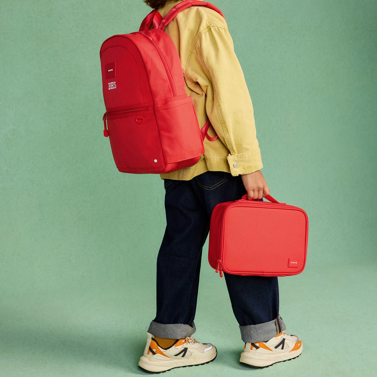 Kane Kids Backpack Recycled Polycanvas Red