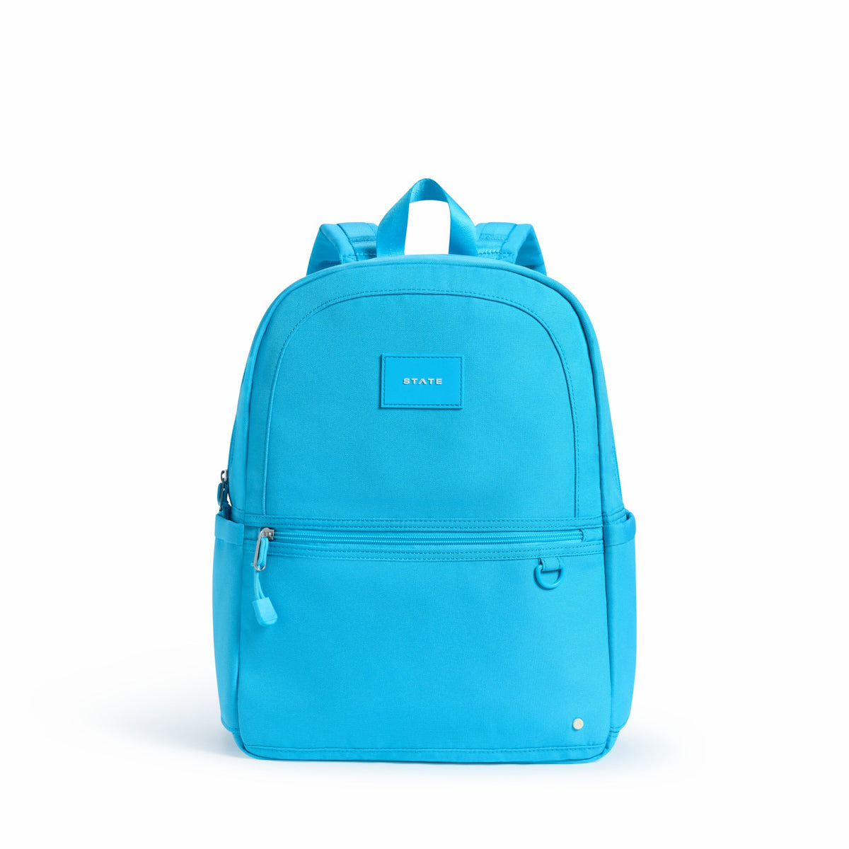 Kane Kids Travel Backpack Recycled Polyester Canvas Solids Bright Blue