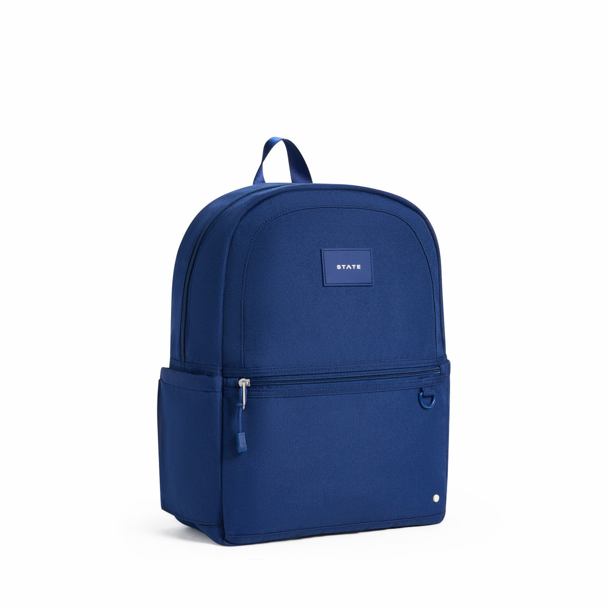 Kane Kids Travel Backpack Recycled Polyester Canvas Solids Navy