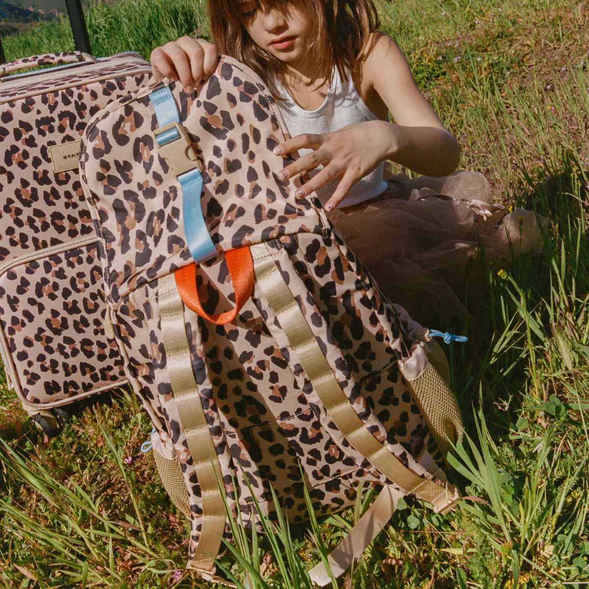 Charlie Rucksack Nylon Leopard
