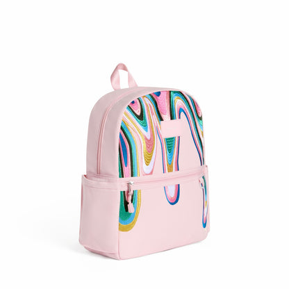 Kane Kids Backpack Polyester Canvas Paint Wave