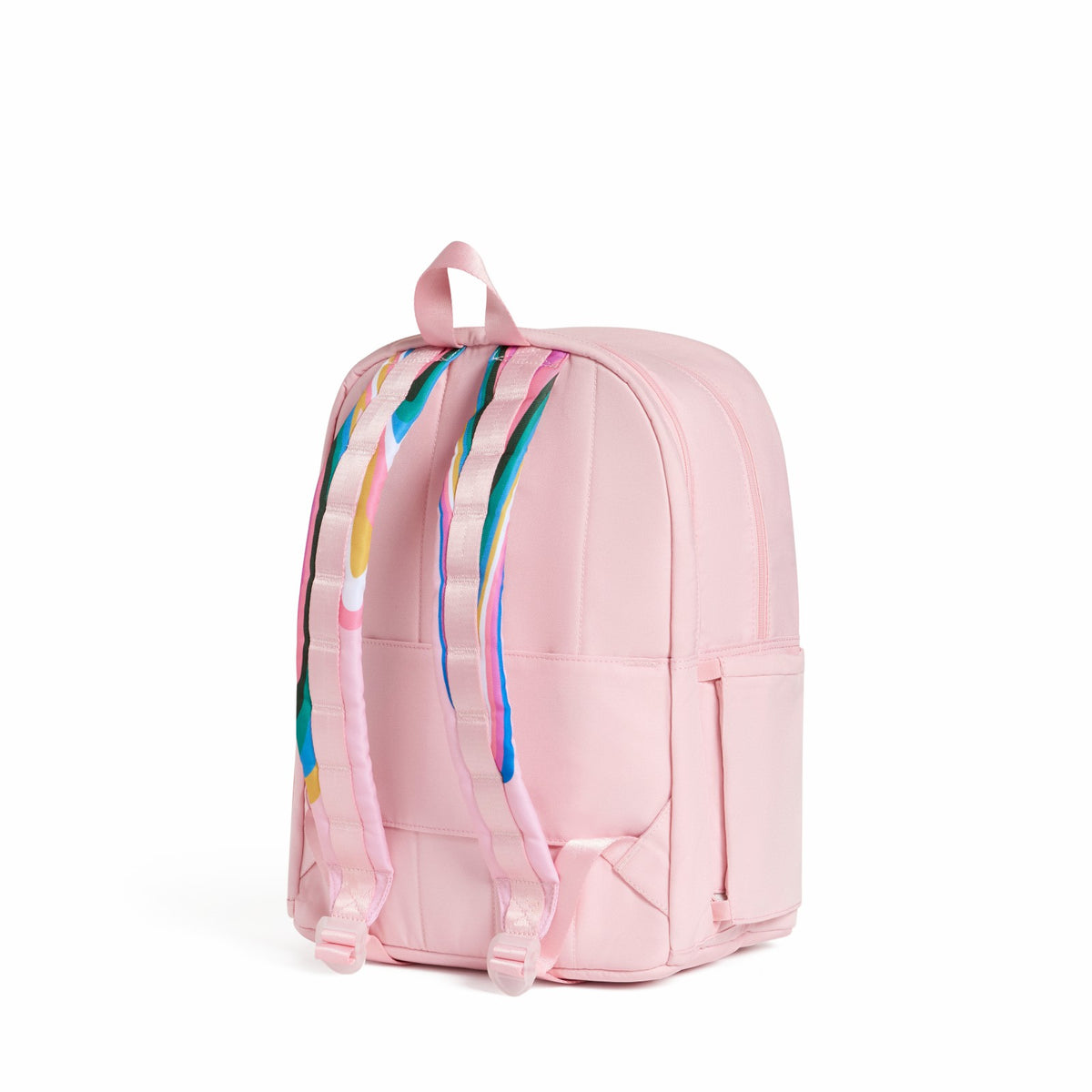 Kane Kids Double Pocket Backpack Recycled Poly Canvas Paint Wave
