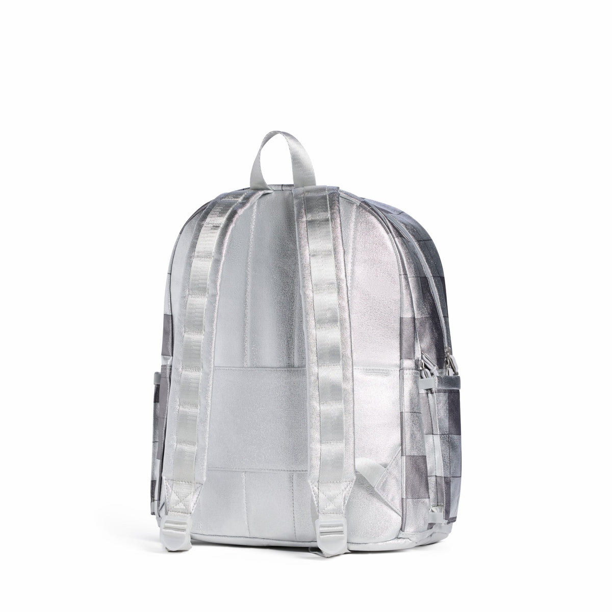 Kane Double Pocket Backpack Metallic Discoballs