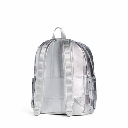 Kane Double Pocket Backpack Metallic Discoballs