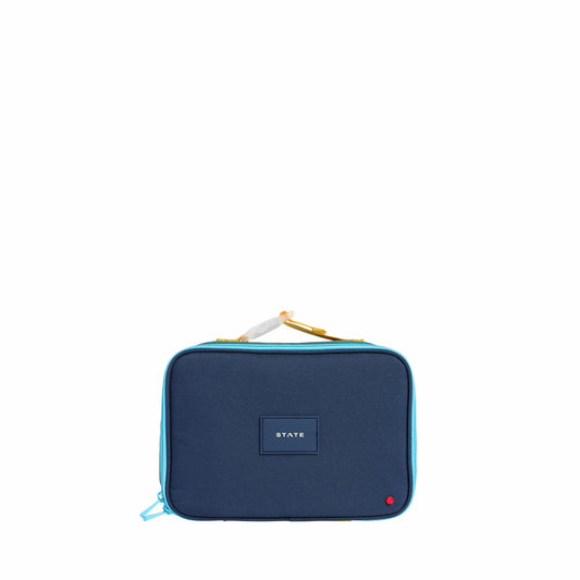 STATE Bags Insulated Lunch Box - Rodgers in Green/Navy