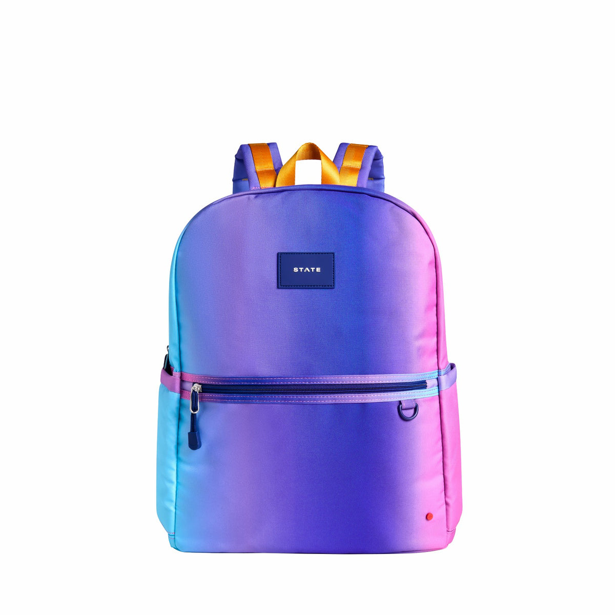 Kane Kids Large Backpack Recycled Poly Canvas Blue/Pink Gradient