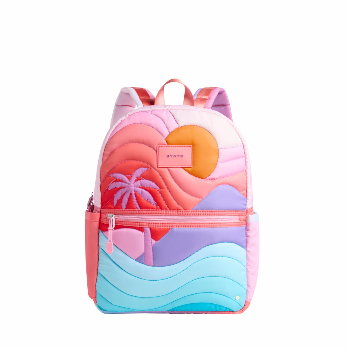 Kane Kids Backpack Nylon Puffer Sunset