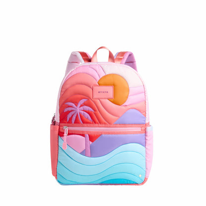 Kane Kids Backpack Nylon Puffer Sunset