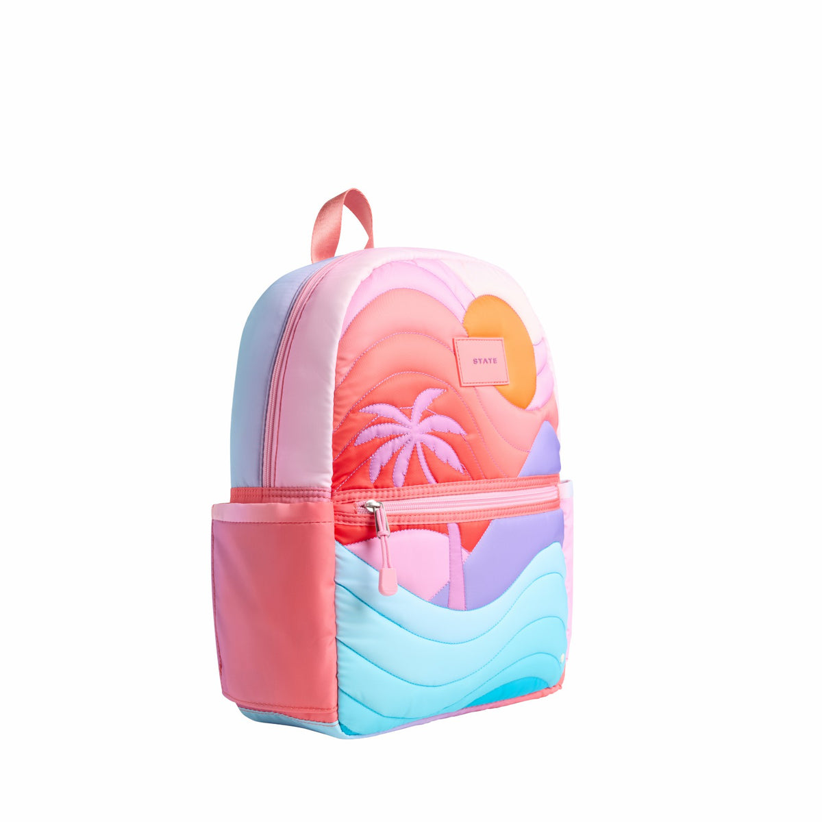 Kane Kids Backpack Nylon Puffer Sunset