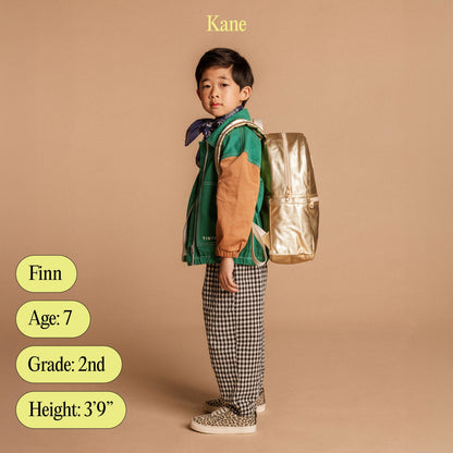 Kane Kids Backpack Nylon Puffer Sunset
