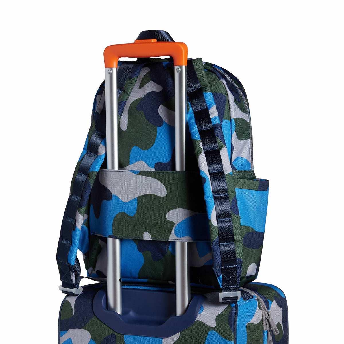 Kane Kids Travel Backpack Printed Canvas Camo