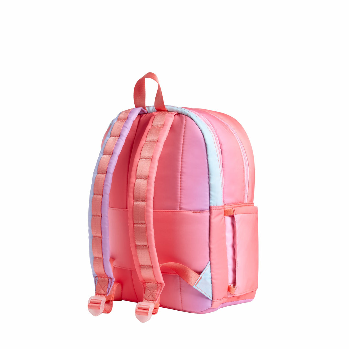 Kane Kids Double Pocket Nylon Puffer Sunset
