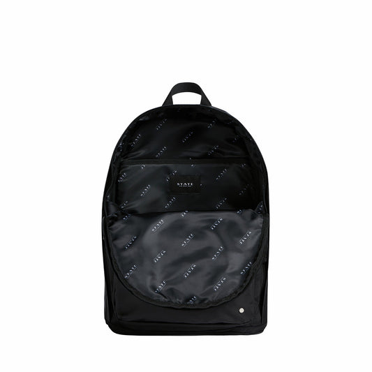 Lorimer Nylon Backpack Black/Black